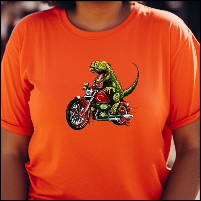 T-Rex Biker T-Shirt